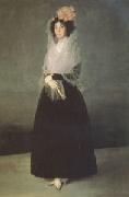 Francisco de Goya The Countess of Carpio,Marquise de la Solana (mk05) France oil painting reproduction